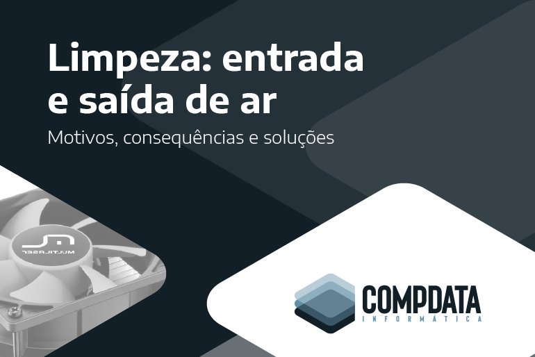 compdatainfo's tweet image. A refrigeração do seu computador mantém o bom desempenho do processador. Portanto, é importante que a entrada e saída de ar não sejam comprometidas por sujeiras indesejáveis. Previna-se agendando uma limpeza geral do seu equipamento.
