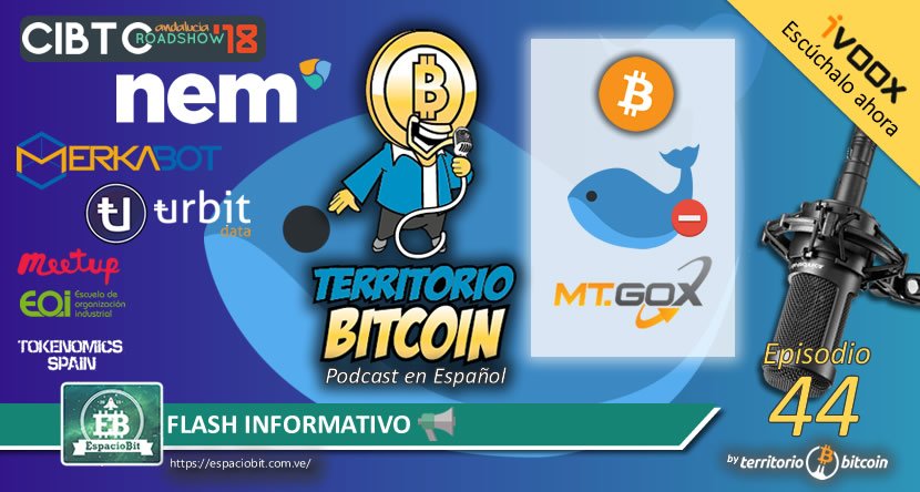 ESPACIOBITVE's tweet photo. Flash Informativo: La indecisión del mercado y presentación de Merkabot y Urbit Data – Episodio 44 https://t.co/jP9IxhLqVZ #Podcast #TerritorioBitcoin #Bitcoin #MtGox #Ballenas #Mercado #Merkabot #UrbitData #AndaluciaRoadShow #NEM #Blockchain #Colombia https://t.co/1FWiaeiGOZ