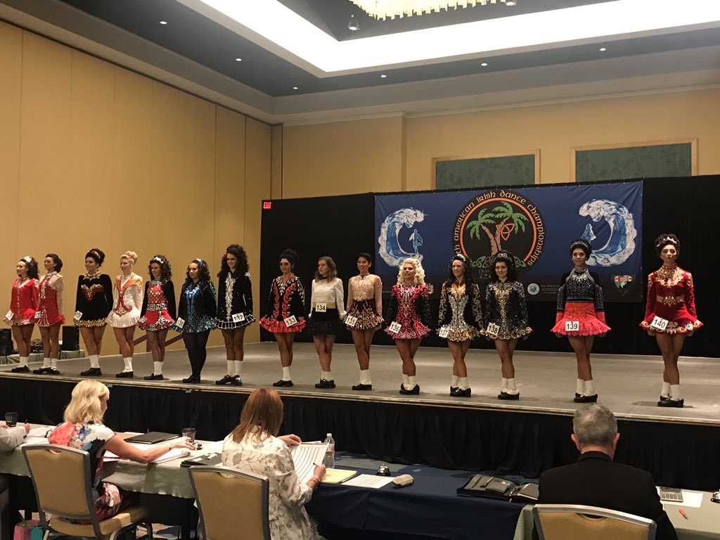 Senior Ladies 22&amp;O, Stage D- number check for round one!#️⃣✅ #naidc2018