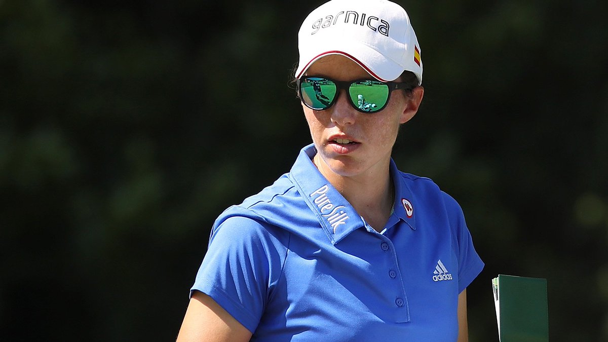 GolfChannel's tweet photo. Sitting just one back at the #KPMGWomensPGA, a win for Carlota Ciganda would be a major accomplishment for her and Spain: https://t.co/TxBRjYy5e5 https://t.co/kFTWUWi7sl
