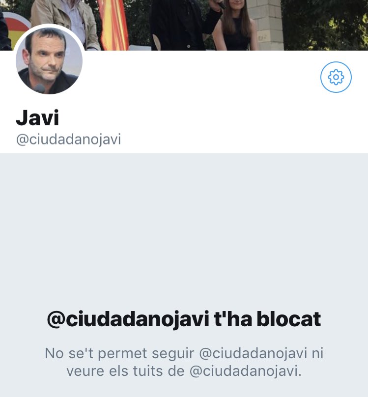 Està bé, això que el portaveu d’un grup de l’Ajuntament bloquegi a les xarxes una entitat cultural, oi?