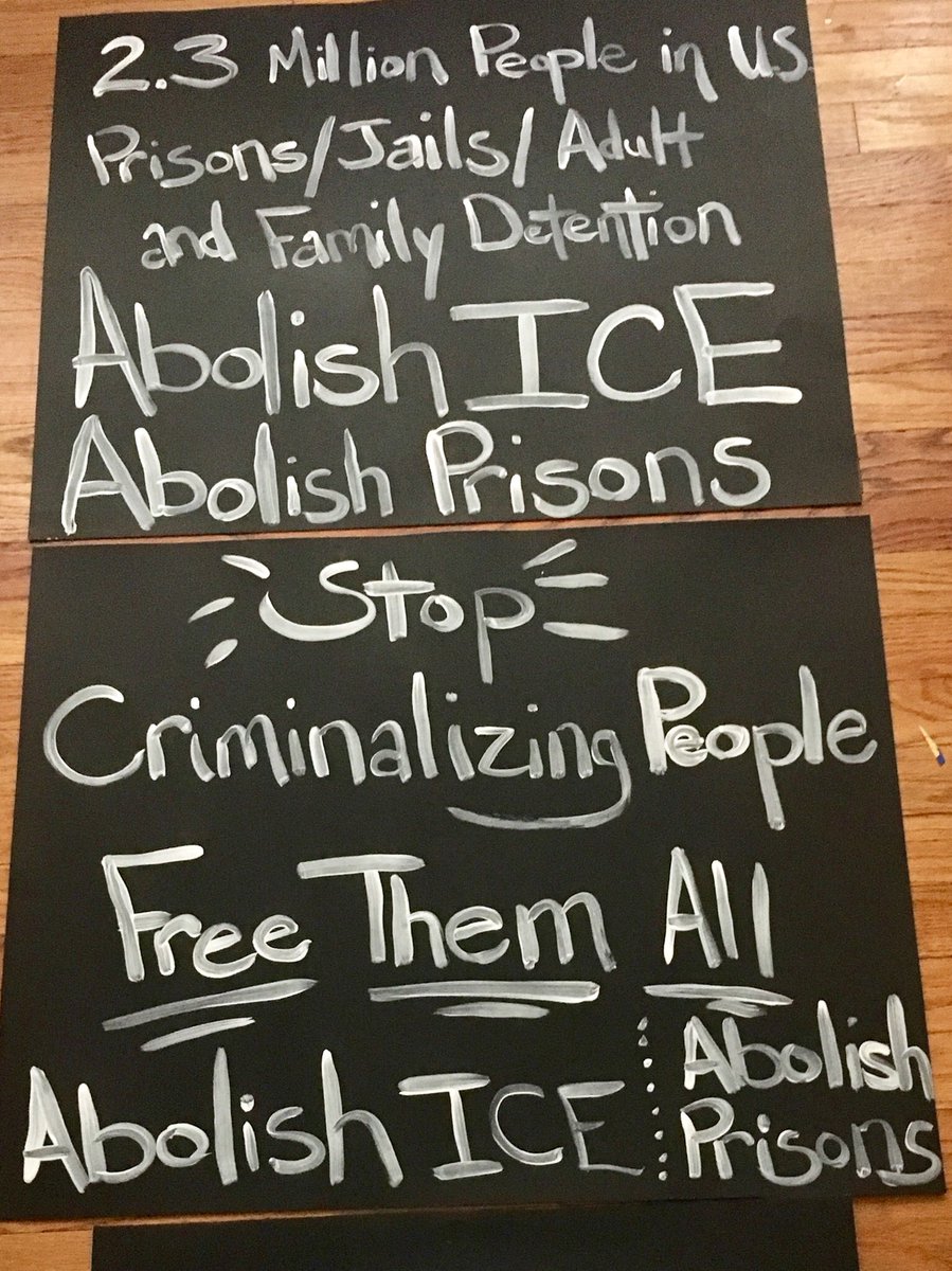 #AbolishPrisons #AbolishICE #EndCriminalization #BuildCommunity #FamiliesBelongTogether