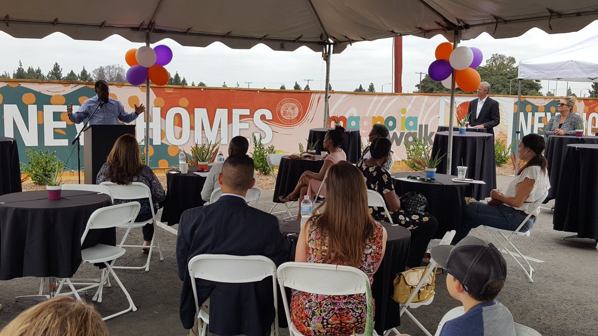 RonFisher5's tweet photo. Supv@mridleythomas is joined by #TheOlsonCompany@the grand opn'g of the #MagnoliaWalk singlefamilyhome dvlpmnt in Willowbrook@CDCHACoLA@KarlyKatona@lacountysheriff https://t.co/4SjEWWuxkZ