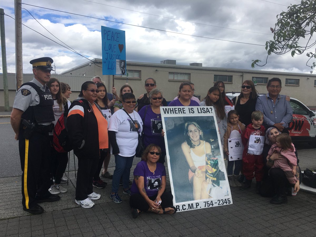 SkyeRyanCHEK's tweet image. It was 16 yrs ago today that Lisa Marie Young vanished from #Nanaimo. March underway to get justice for her @CHEK_News