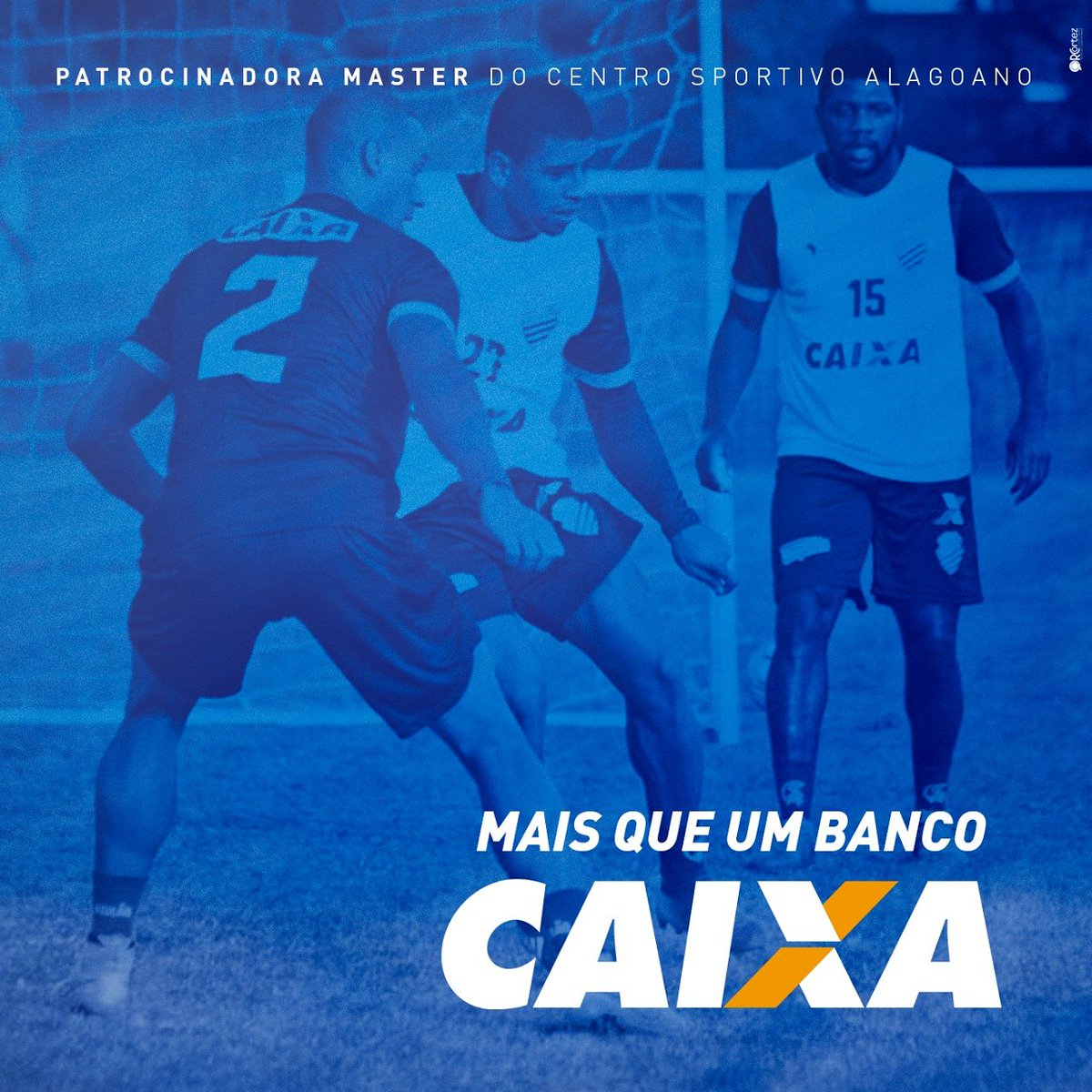 CSAoficial's tweet photo. A @caixa está com o Azulão em todos os momentos #avidapede https://t.co/0quC2ke3xS