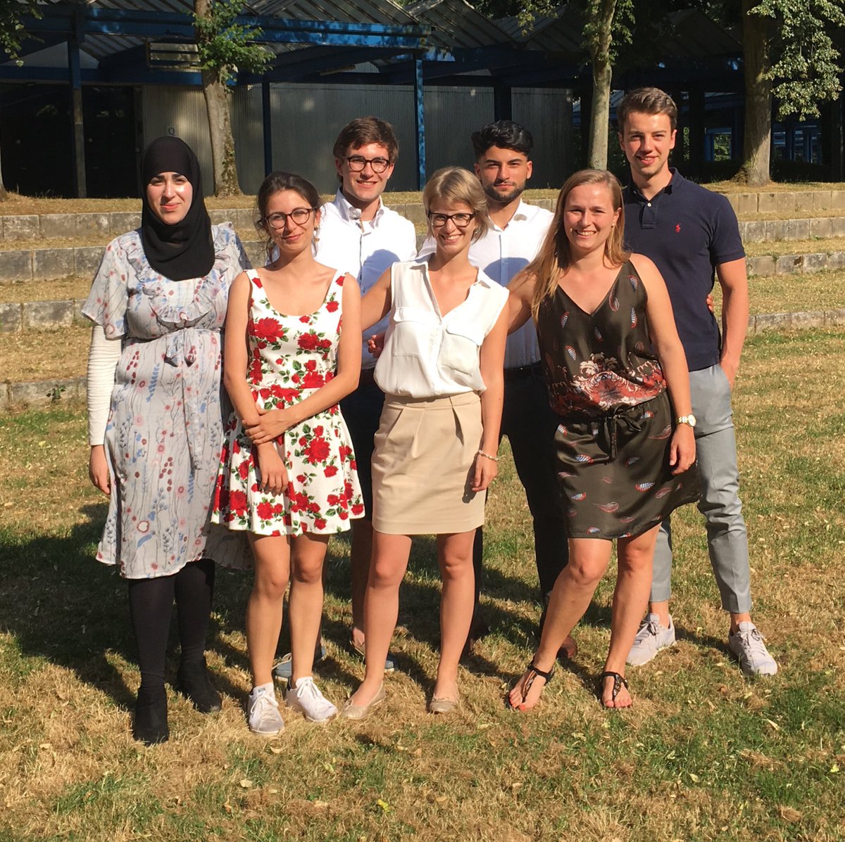 VFSO_official's tweet photo. Vandaag werd het eerste deel van het nieuwe VFSO-team verkozen!

Wij stellen jullie alvast graag voor aan Sofie (voorzitter), Joséphine (penningmeester), Laurent (Professional Affairs), Jens (P.R.), Dorien (L.S.), Céline (media), Warda (event Jobbeurs) en Thomas (event Leuven) https://t.co/ki16fbhxPr