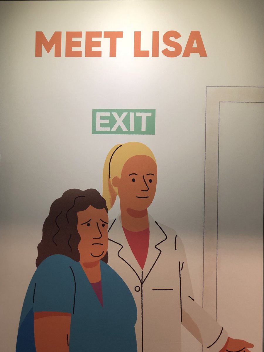 OutcomesOne's tweet photo. Have you met Lisa? Her story is both heartbreaking and heartwarming. Hearing how her #communitypharmacist helped improve her health and life is a great example of the amazing work #commpharmacy does. #RBC2018SD #BeyondTheFill https://t.co/f49pDKOo5X
