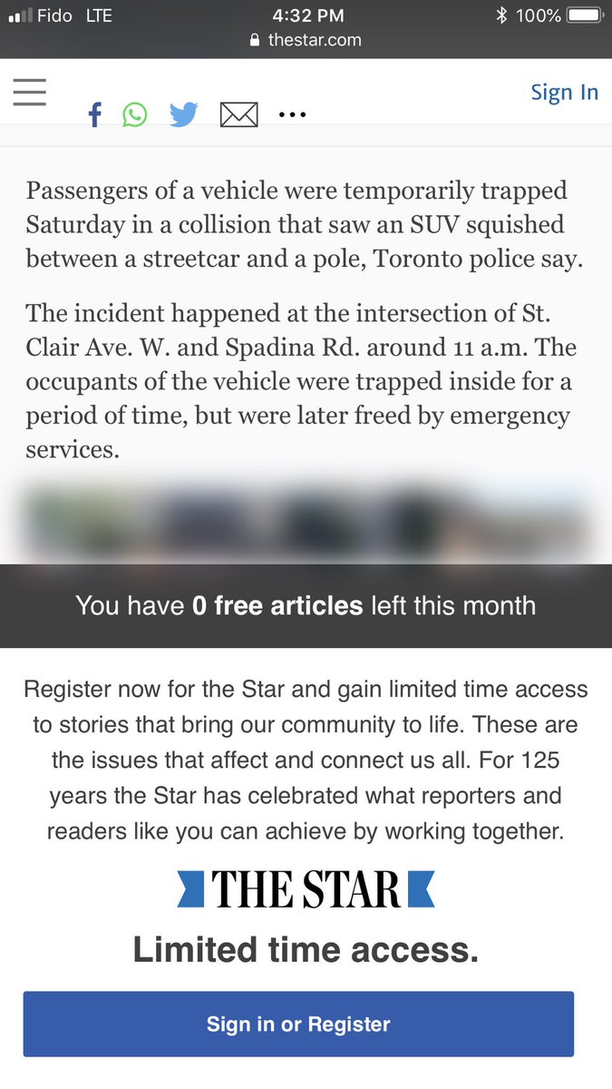 TdotTrucker's tweet image. @TorontoStar in a world as technology evolving as today, it is very easy to get your news from another source. #freemedia #nosubscriptions