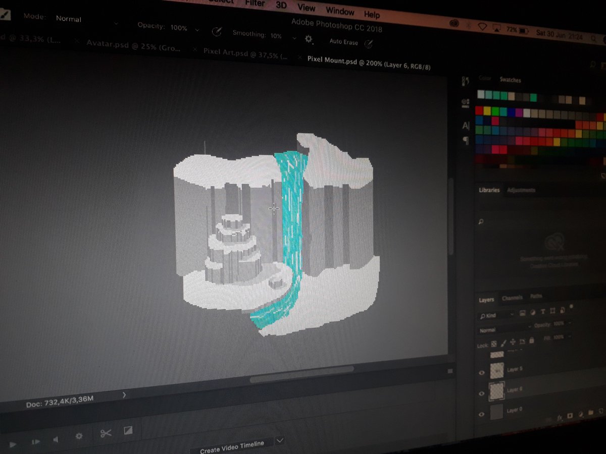 LuGameDeveloper's tweet image. Been a long night doing what i love..😄

#pixelart #gamedev #indiedev #conceptart
