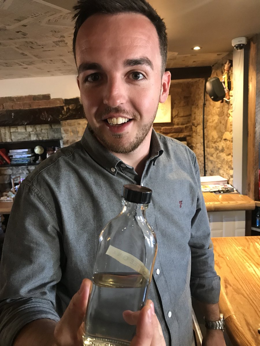 Tasting our collaboration gin with <a href="/warner_edwards/">Warner Edwards</a> and @CaffeCarrara .... a stunning gin martini