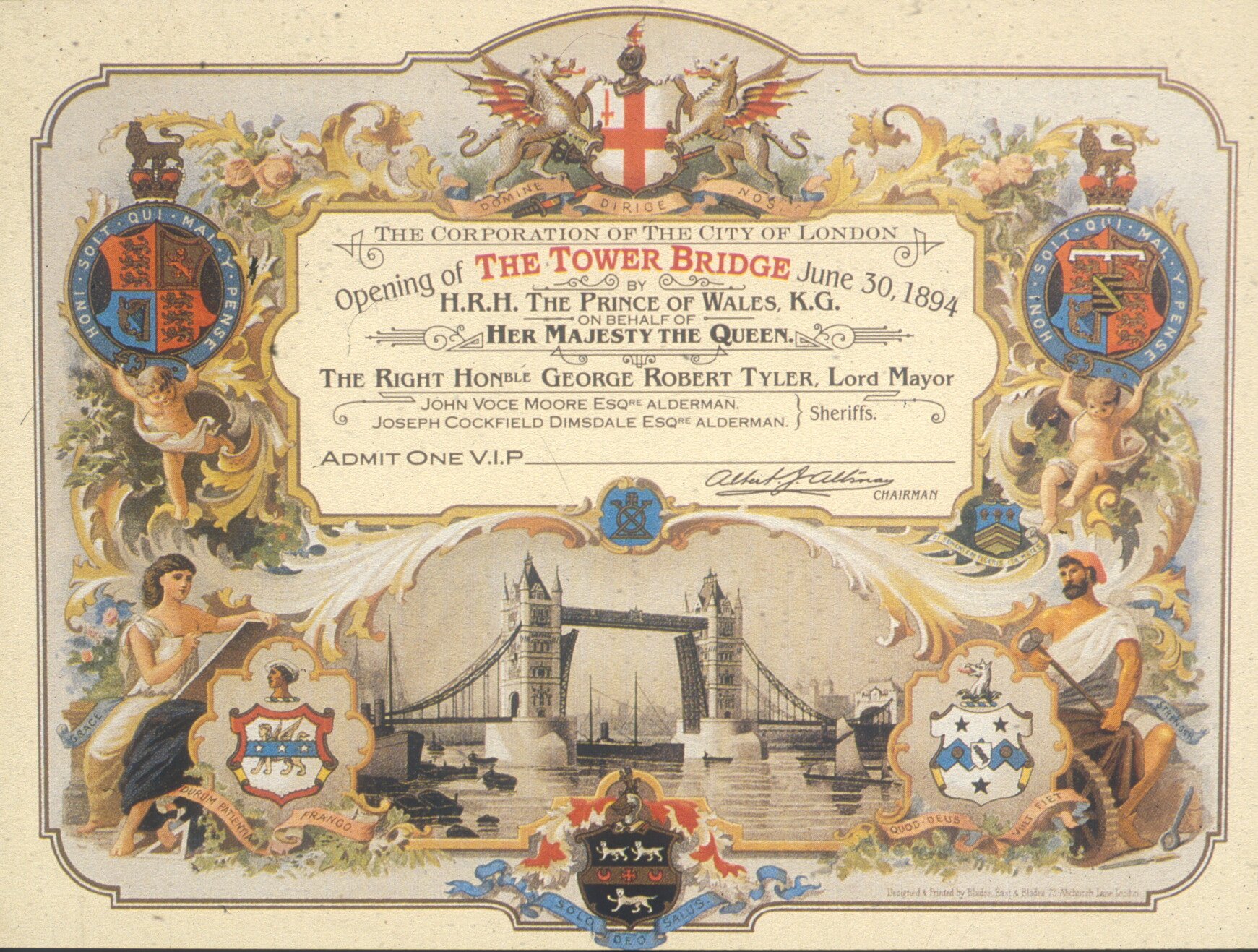 Happy birthday to us! Tower Bridge was opened on 30 June 1894 by the then H.R.H Prince of Wales.  