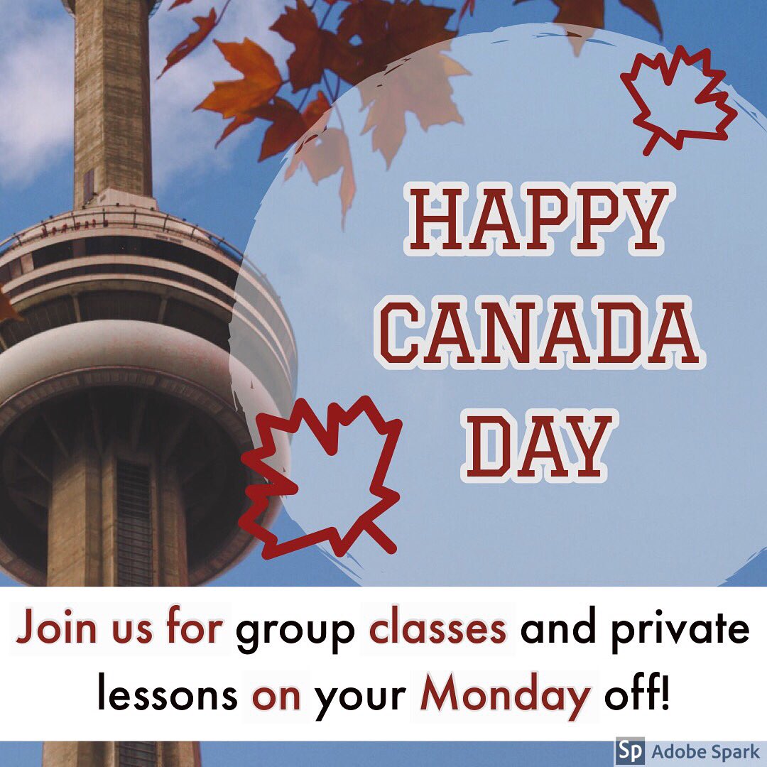 ArthurMurrays's tweet image. O CANADA 🍁 The studio will be OPEN on Canada Day so join us on Monday to celebrate Canada the only way we know how, by #dancing! ✨
☎️ : 905-507-1921 #AMLifeStyle #arthurmurraymississauga #dance