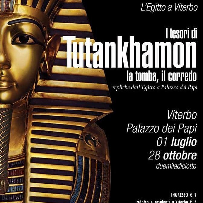 Non vedo l'ora che arrivi domani!!!
Occhi aperti su #larotta e #tesorisottolasabbia, l'unica rubrica di Egittologia della Tuscia! 😉
#tutankhamon #mostra #caffeina #1luglio2018 #palazzodeipapi #TSLS