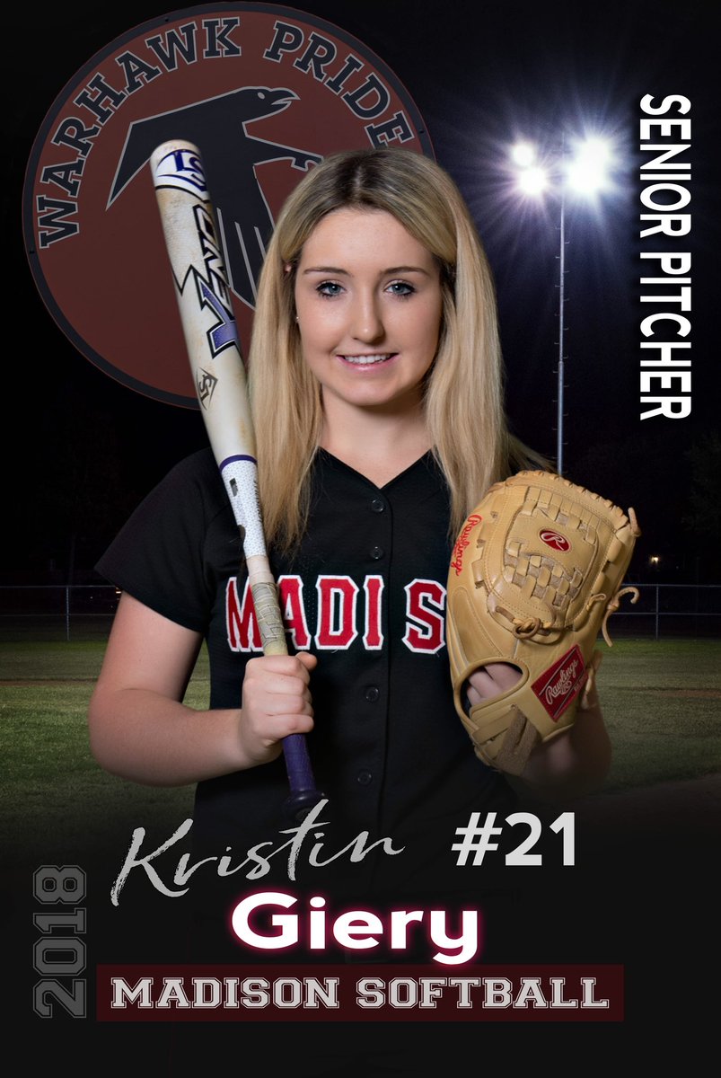 Madison Softball (@madison_sb) on Twitter photo Madison Softball Graduate Kristin Giery ended her Madison High School career ranked #2 in Virginia High School all time leader in doubles, #2 in homeruns, #3 in RBIs and #8 in hits! #bigshoestofill #leftNOdoubt <a href="/BC_Softball/">BC Softball 🥎</a> Madison Softball Graduate Kristin Giery ended her Madison High School career ranked #2 in Virginia High School all time leader in doubles, #2 in homeruns, #3 in RBIs and #8 in hits! #bigshoestofill #leftNOdoubt <a href="/BC_Softball/">BC Softball 🥎</a>