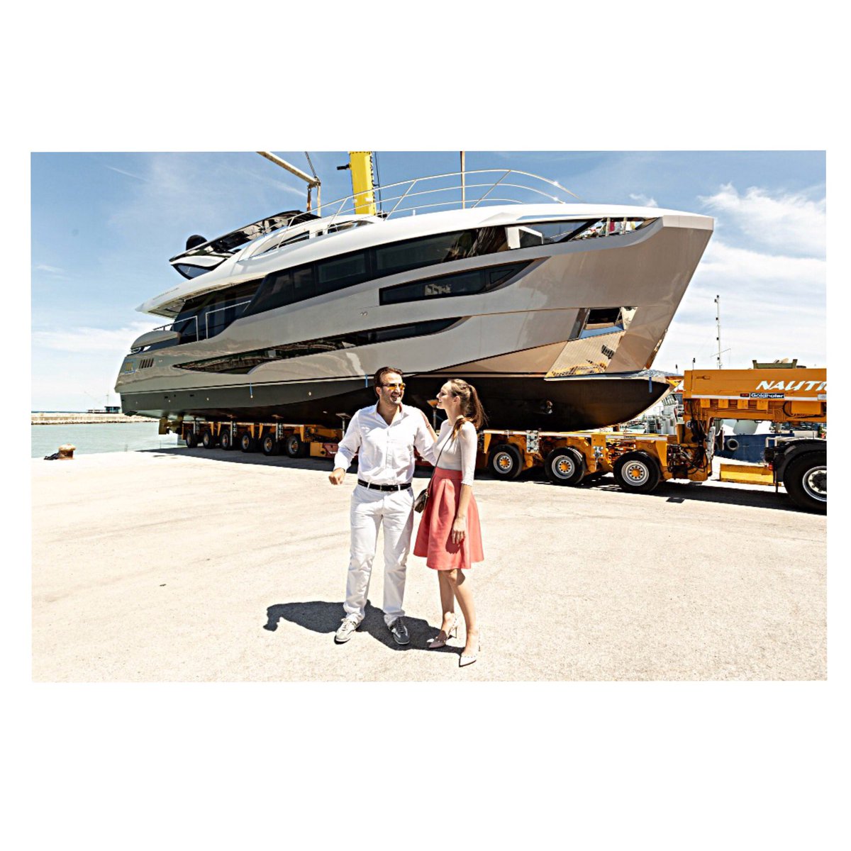 DominatorYachts's tweet photo. BESPOKE FINALLY HAS A MEANING ✨ We are beyond proud to share the exciting moment of launching another Dominator Ilumen 28M: M/Y ZALANKA.
#dominatoryachts #ilumen #bespoke #yachts https://t.co/VVC87oQ1Cf