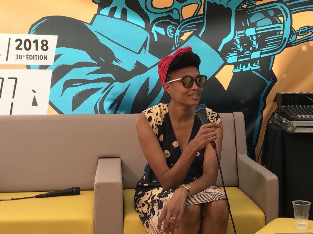 AltitudeBMWMINI's tweet photo. #WeAreAltitude #JAZZaVIENNE #JAV2018 #jazz
#PointPresse ITW de #Imany !!!
Avec Robert Lapassade
#soul #folk #blues #pop #VoixOndulatoire #TextesEngages
En #concert ce soir au Théâtre Antique en 1ère partie !!!
Et après, on retrouve #SelahSue
#AltitudeEstAttacheALaCulture https://t.co/g1wRoExBeR
