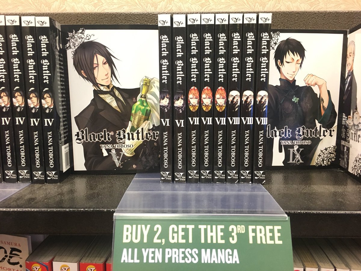 Barnes Noble Manga Fans Stock Up On All Yen Press Titles Buy 2 Get The 3rd Free Until 7 3 Members Save An Extra 10 Off The Sale Price Bnbookpassion