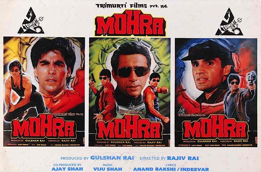PosterStory's tweet photo. #24YearsOfMohra
First time the trio of #SunielShetty #AkshayKumar &amp; #PareshRawal worked together.

The chartbuster "Tu Cheez Badi Hai Mast Mast", Led #RaveenaTandon being nicknamed "THE MAST MAST GIRL"

@akshaykumar @SunielVShetty @TandonRaveena @GulshanGroverGG @SirPareshRawal https://t.co/qVJRAfo1sy