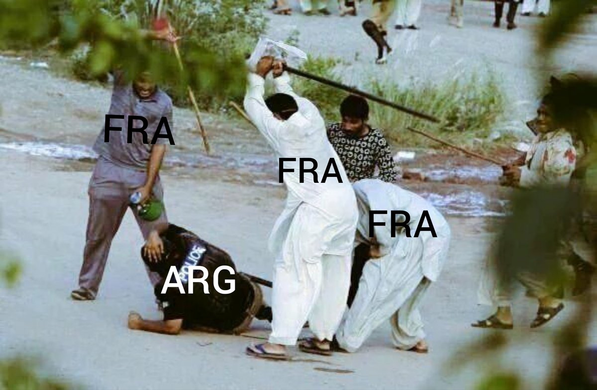 #FRAARG #WorldCup
A short story involving Nigeria, Argentina and France