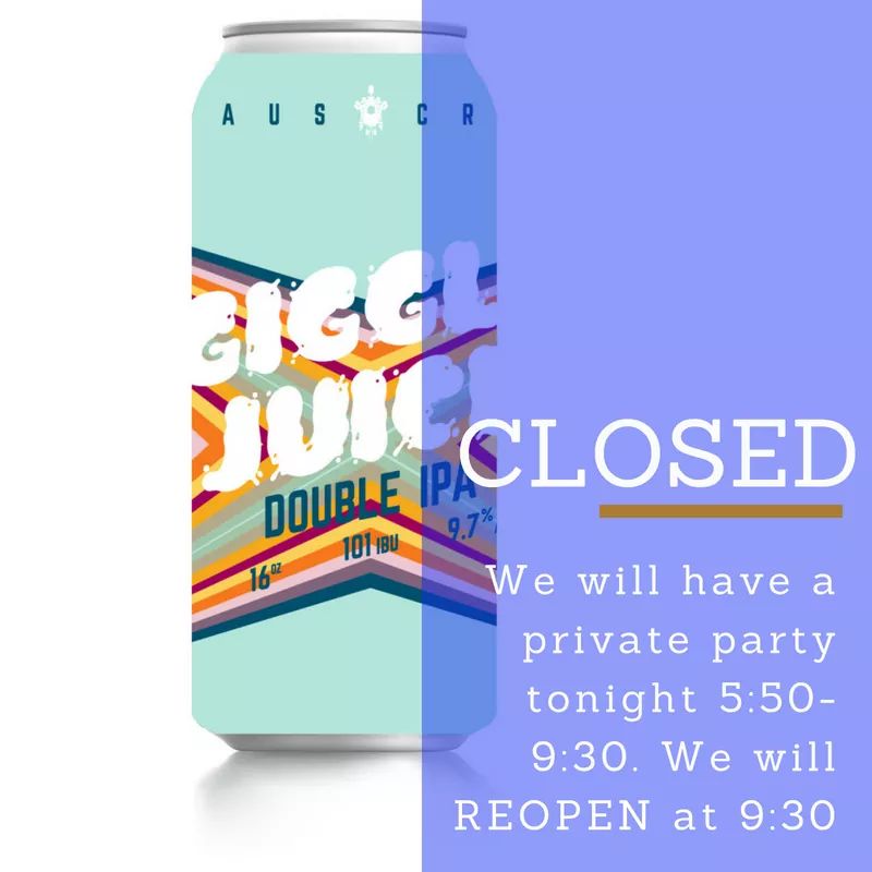 No worries, we still have Giggle Juice #DoubleIPA four packs left