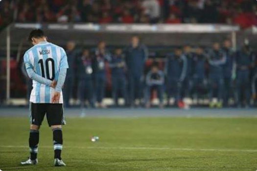 MrAbdkhan's tweet photo. Saddest Picture on Internet 
#FRARG 
#Messi 
#FifaWorldCup2018 https://t.co/Cx5IraC6oP