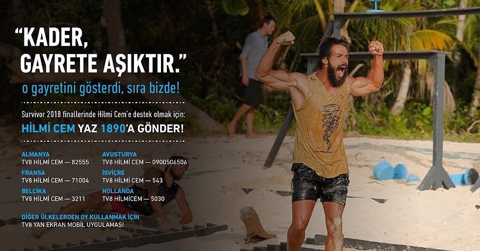 Oylar ŞAMPİYONA

#Hilmur #survivor2018 #HilmiCemİntepe