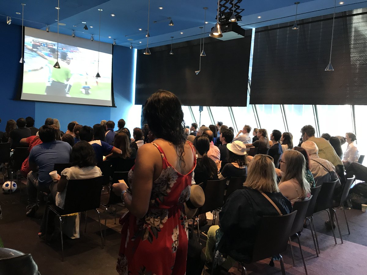 #WorldCup2018 watching in #NYC