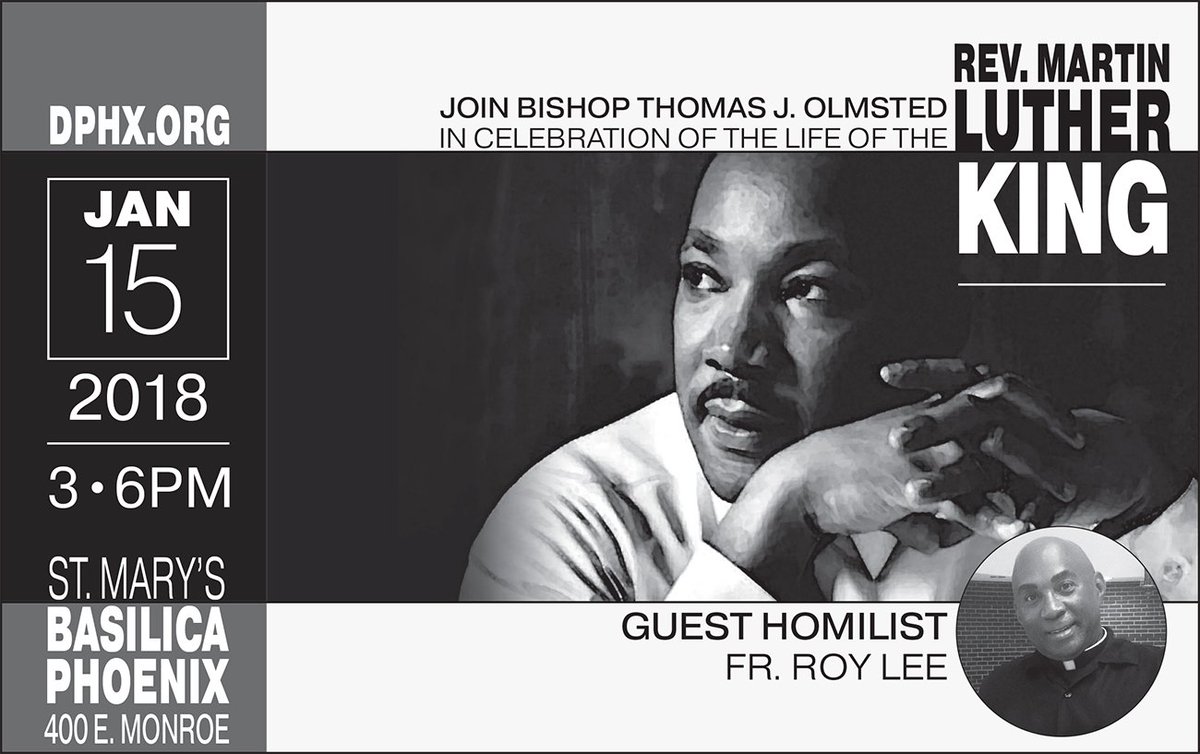 thecatholicsun's tweet photo. Congrats to graphic designer Mick Welsh & writer/photographer @JoyceCoronel for their 1st place wins in several categories at @CatholicPress #CMCTitletown! Mick placed 1st in “best black & white single ad” for his work promoting the #MLK Mass this year. https://t.co/tWhzOOMQkp https://t.co/AtaC2oDtIY