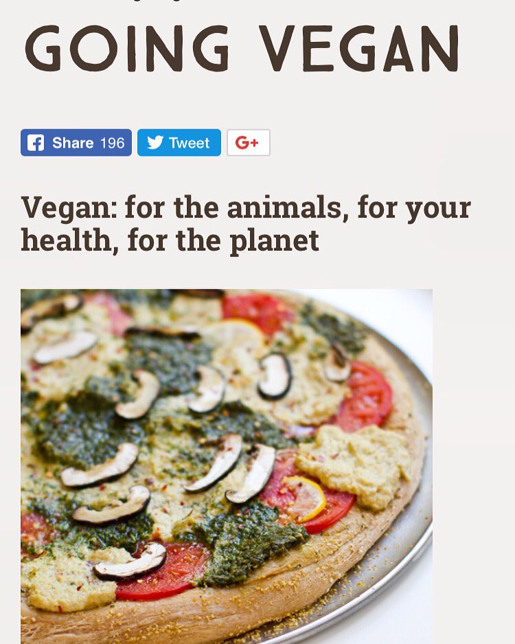 Did you know we have full "Going Vegan" page that helps map out a healthy vegan diet? What was the last animal food or product you gave up before going vegan? bit.ly/2Kr4ZFY