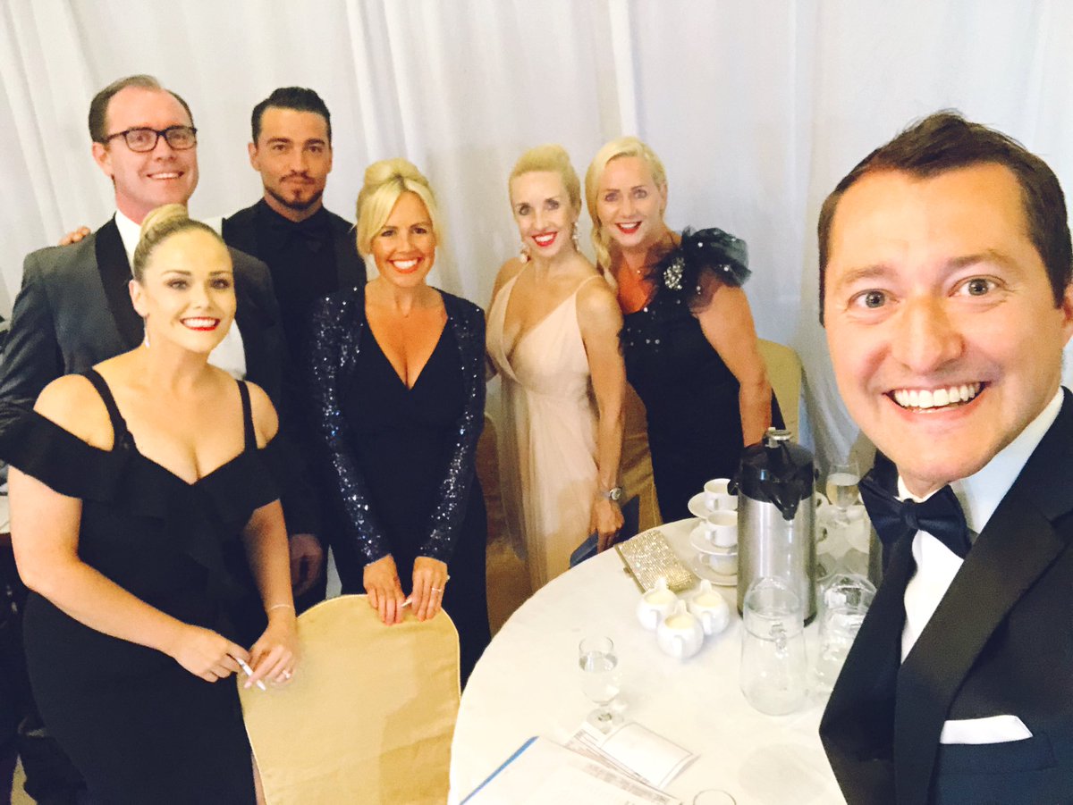 A great first day adjudicating at the All Ireland Championships with this amazing team. <a href="/Briantredmond/">Brian Redmond</a> <a href="/loraine_barry/">Loraine Barry</a> <a href="/TampaDancer/">MICHELLE BARRY</a> <a href="/DWTSIRL/">DWTS Ireland</a>