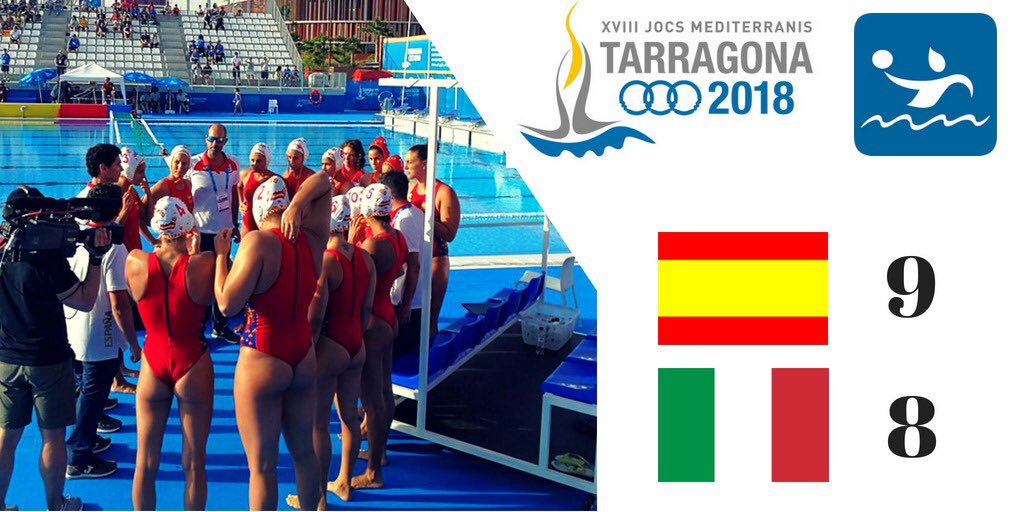 🏆 CAMPEONAS DE LOS #JuegosDelMediterraneo 🏆

#SpainWpFem #TeamESP #Tarragona2018 #Waterpolo