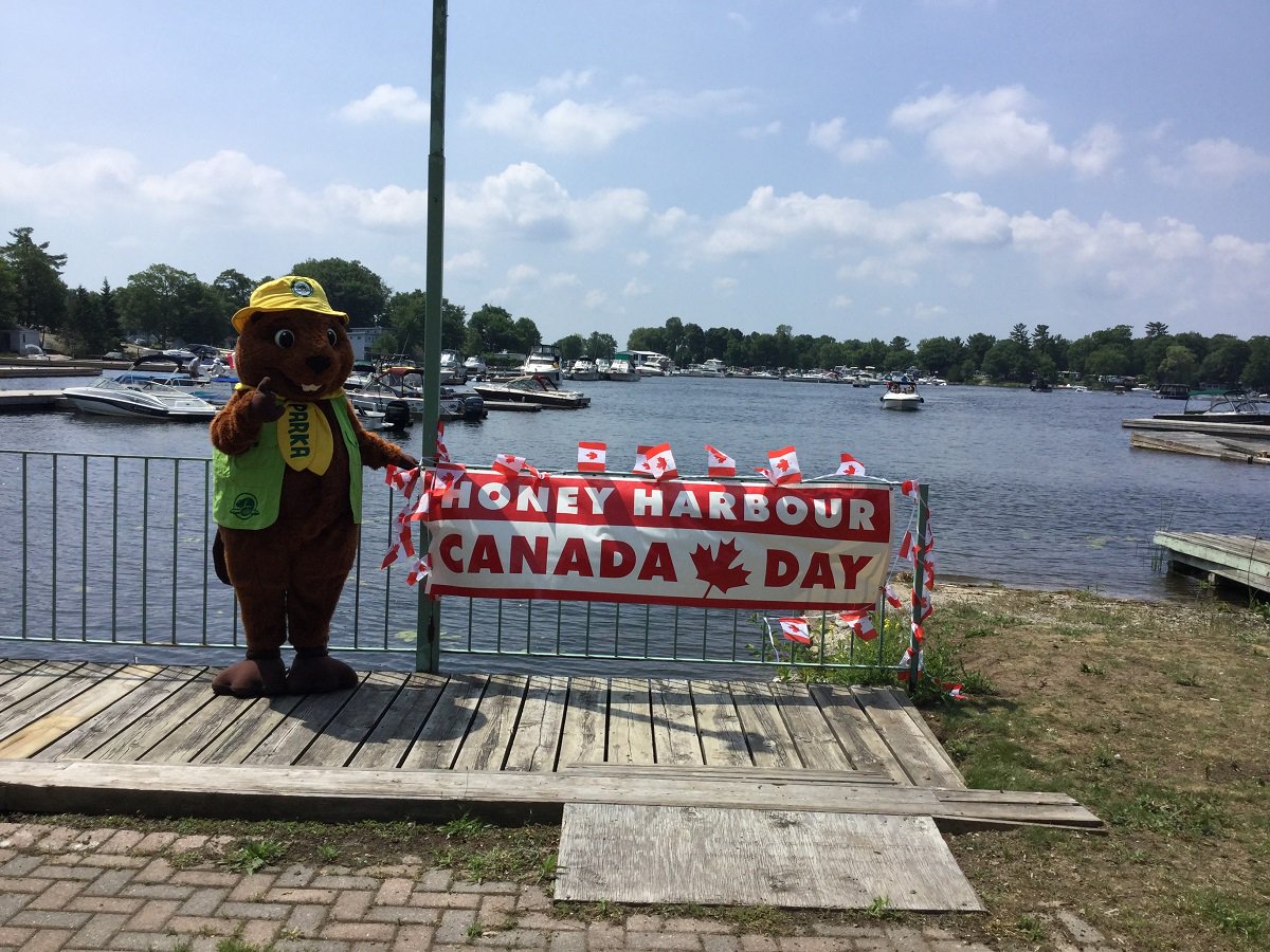 TrentSevernNHS's tweet photo. Parka had a great time today at the Honey Harbour Canada Day festival. #LockStop https://t.co/bmpo2orzXj