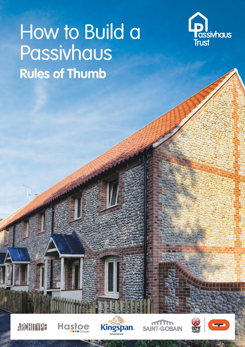 Free Download from <a href="/PassivhausTrust/">Passivhaus Trust</a> - How to Build a #Passivhaus: Rules of Thumb - bit.ly/1JM8SjV
