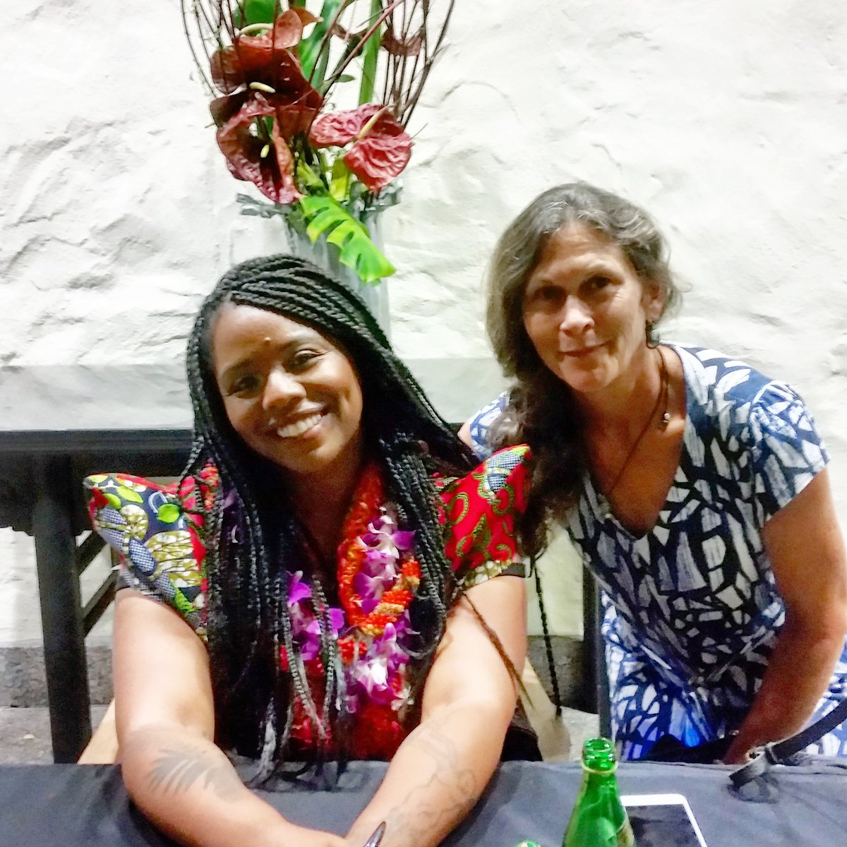 Drug Policy Forum of Hawai`i (@dpfhawaii) on Twitter photo DPFH's Wendy Gibson with @OsopePatrisse, co-founder of #blacklivesmatter, after her reading and discussion for <a href="/PopoloProject/">The Pōpolo Project</a> this past Thursday evening at <a href="/honolulumuseum/">honolulumuseum</a>. #CJReform DPFH's Wendy Gibson with @OsopePatrisse, co-founder of #blacklivesmatter, after her reading and discussion for <a href="/PopoloProject/">The Pōpolo Project</a> this past Thursday evening at <a href="/honolulumuseum/">honolulumuseum</a>. #CJReform