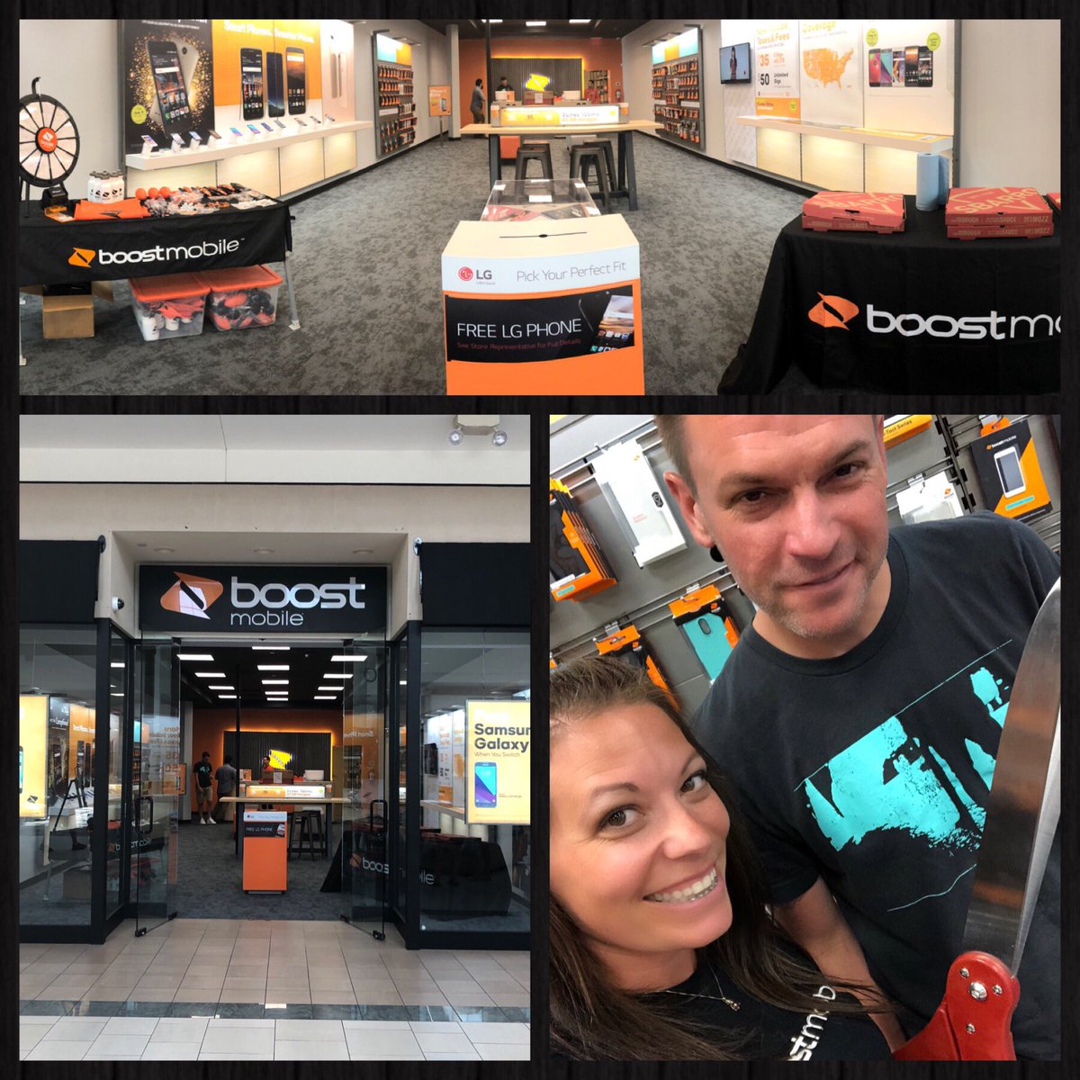 Another beautiful 4.0 store open in Green Bay, WI. Stop today for #freepizza #freeprizes and a raffle for a #lghdtv #boostmobile #$5tributedynasty #freeaal <a href="/samuelgrall/">Sam Grall</a>