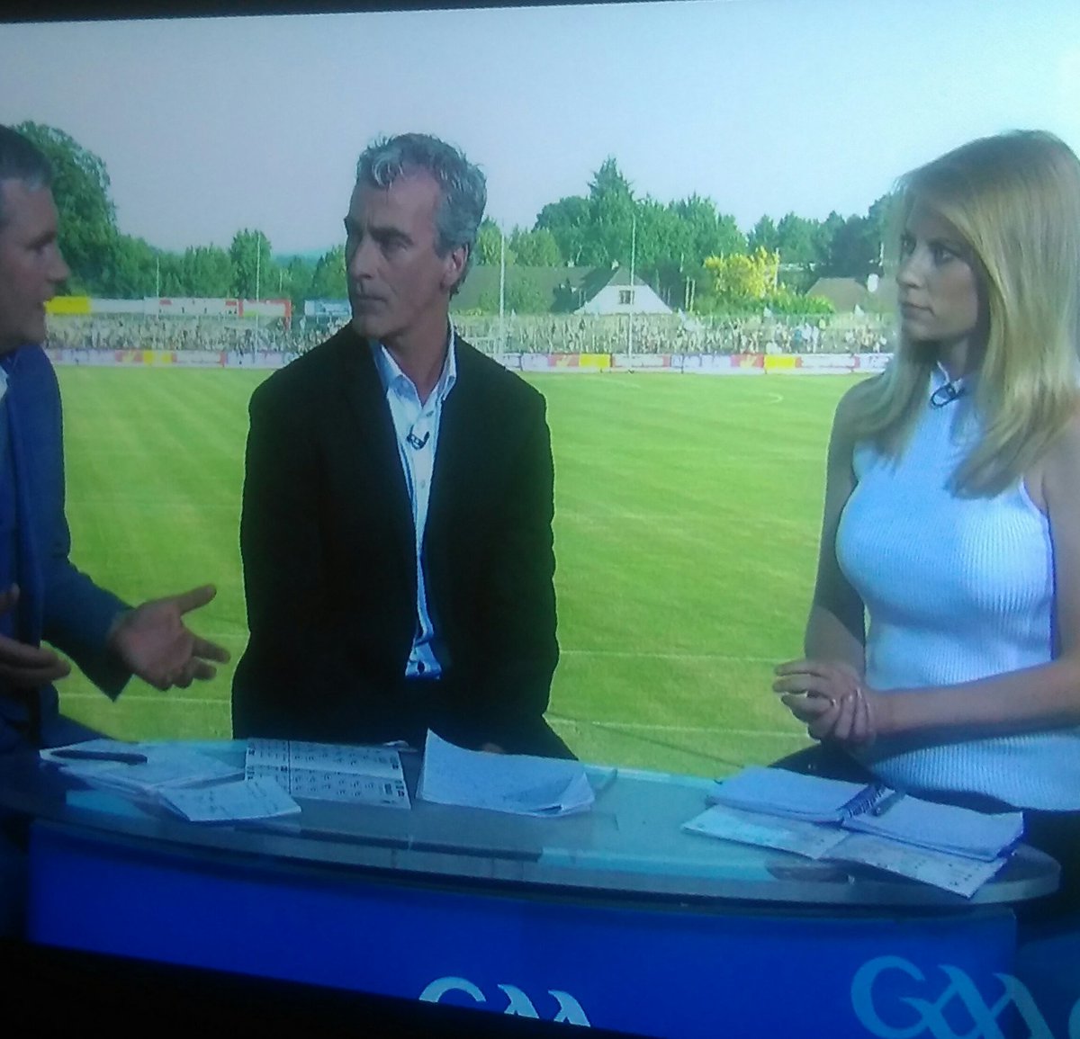 PadraigDon's tweet photo. Thank God for @GAAGO Come on Kildare!!! #KildarevMayo https://t.co/ZkdYP8M5Qm
