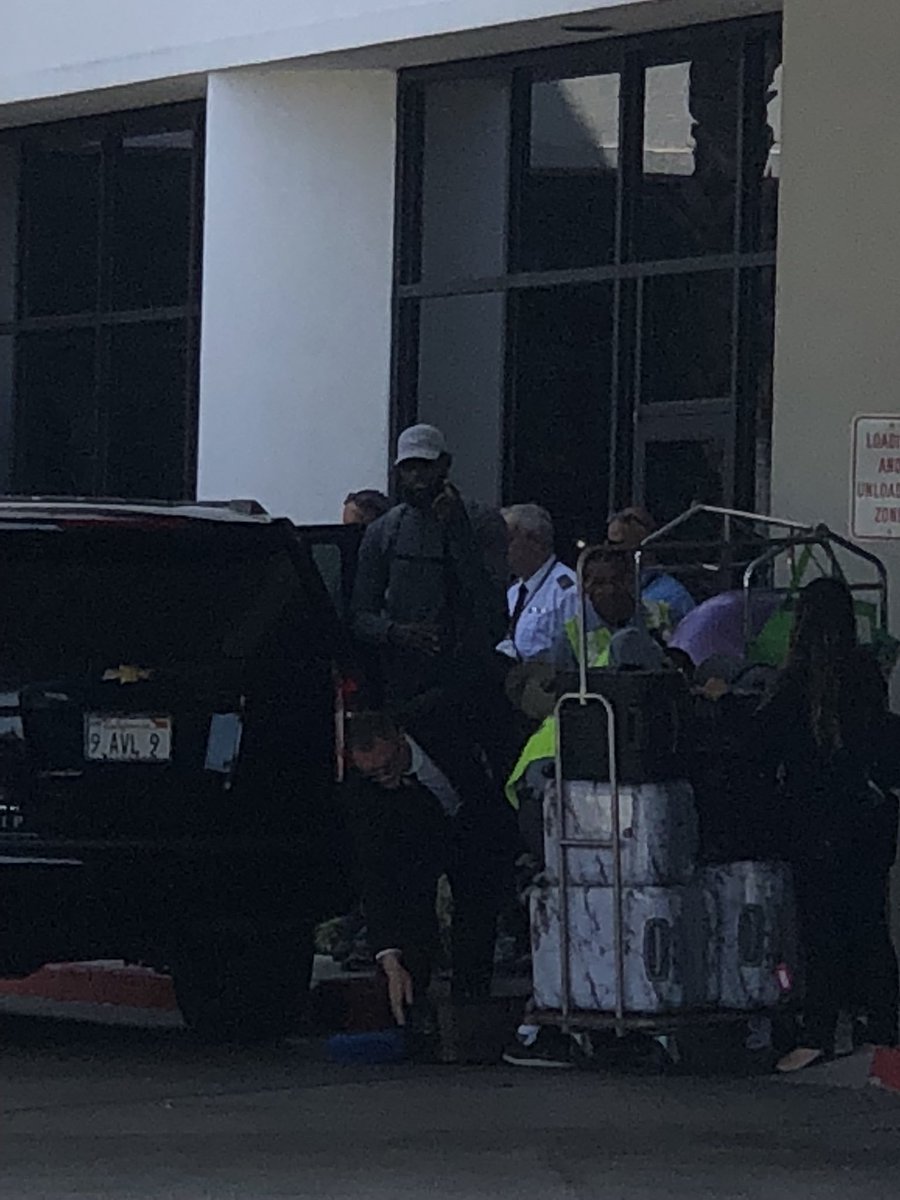 LeBron just landed in LA...uh oh