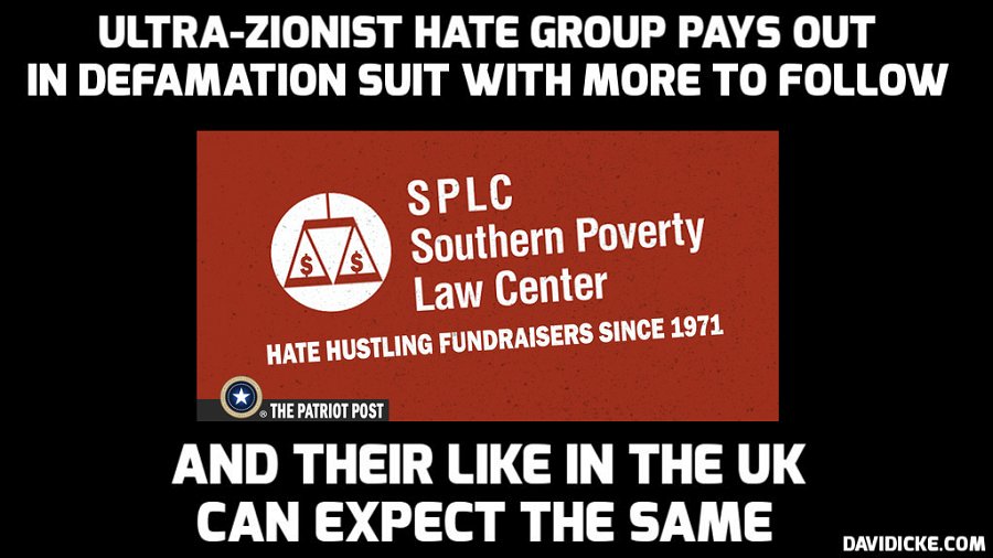 Southern Poverty Law Center Settles Defamation Case, More Lawsuits on the Way ow.ly/lE1f30kJW0Z