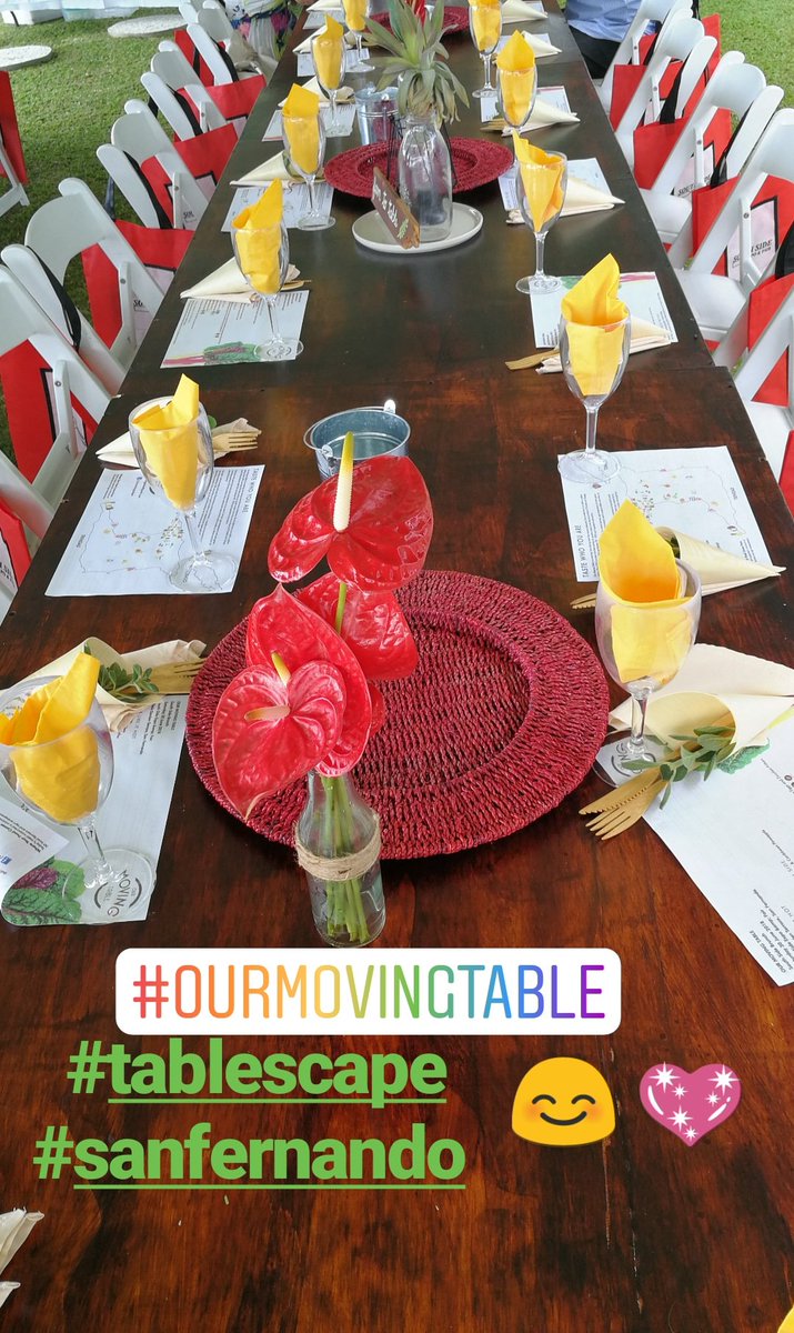 CaribbeanAccent's tweet photo. We had such a good time today at the inaugural #SanFernando edition of #OurMovingTable 😁💖
Excellent, locally-sourced food and cool people
#eatlocal #mocktails #Trinidad https://t.co/xA0e79EG1S
