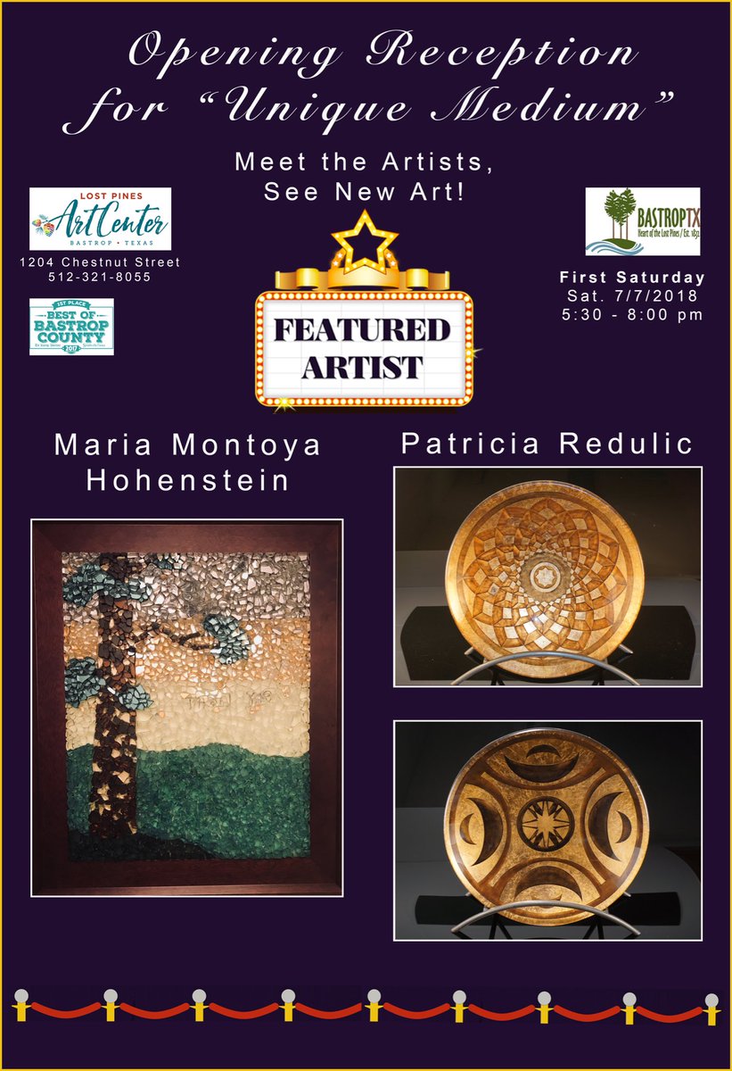 mmhohenstein's tweet photo. You’re invited! #glassart #artwork #artexhibition #MyBastrop https://t.co/RtknLkq72S