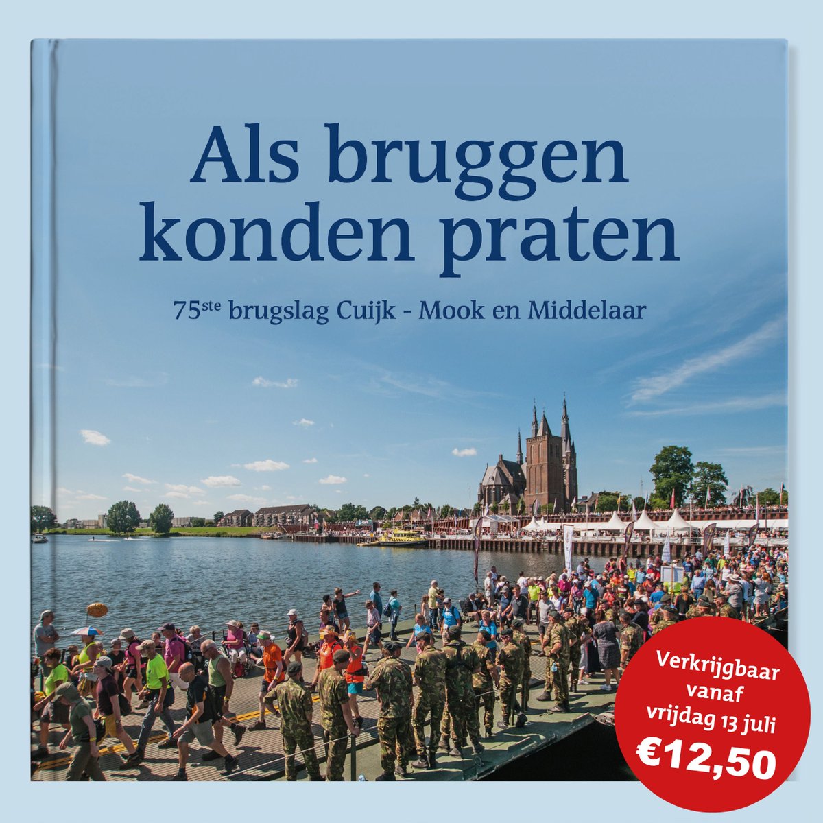 Dit jaar ligt de brug er voor het 75ste jaar. Speciaal voor het jubileum is een fotoboek ontwikkeld vol met achtergrondverhalen. Vanaf 13 juli beschikbaar bij Primera, The Readshop en Via Canella in Cuijk voor 12,50.
