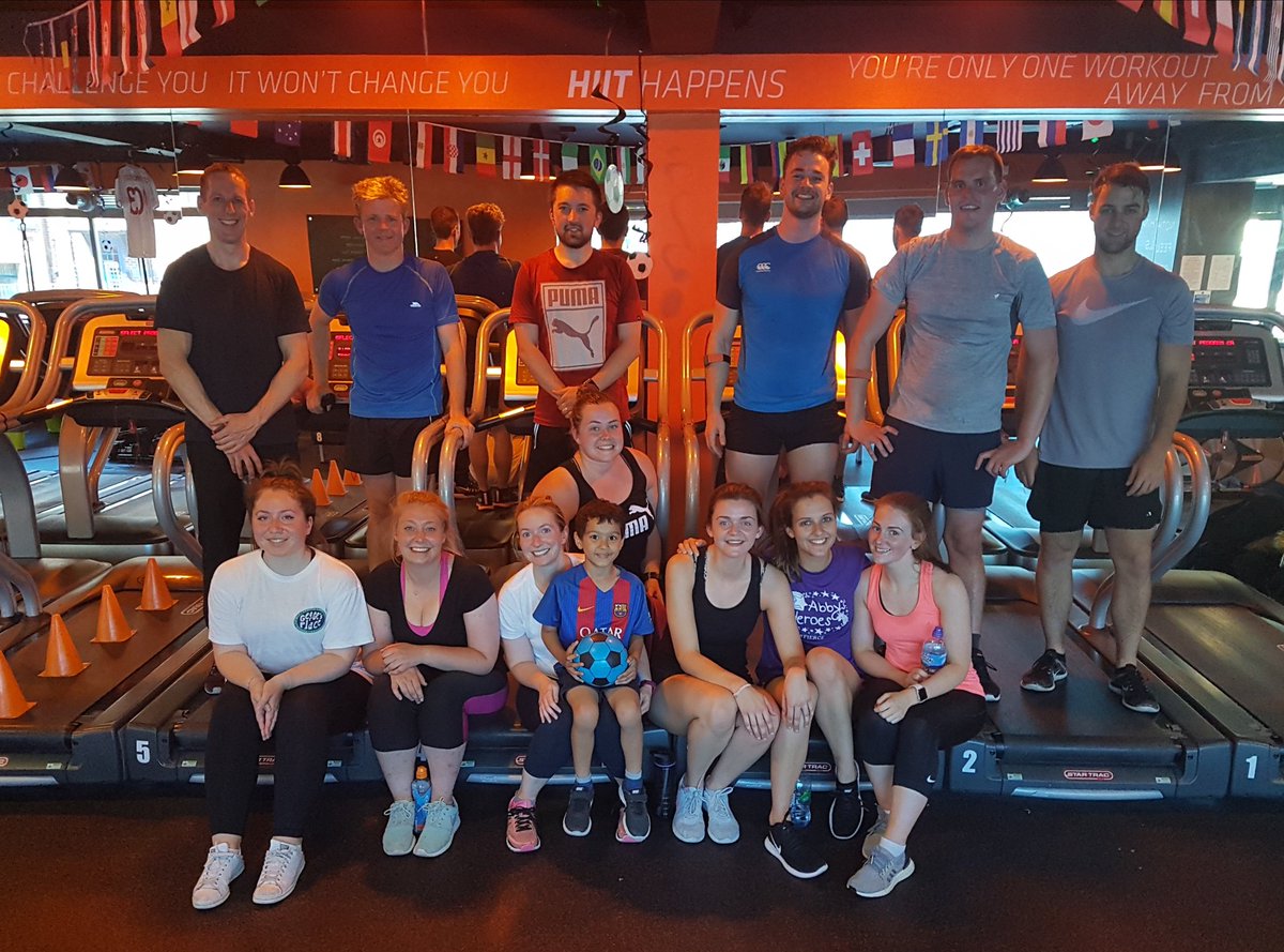nicola_maier's tweet photo. Team @irwinmitchell #Southampton smashing their HIIT class for @abbys_heroes #charity at @OTFWinchester ๐ช๐๐๐ #amazingworkout #orangetheory #splatpoints #AbbysHeroes #fierce ๐ฆ https://t.co/7dppuCeQ8J