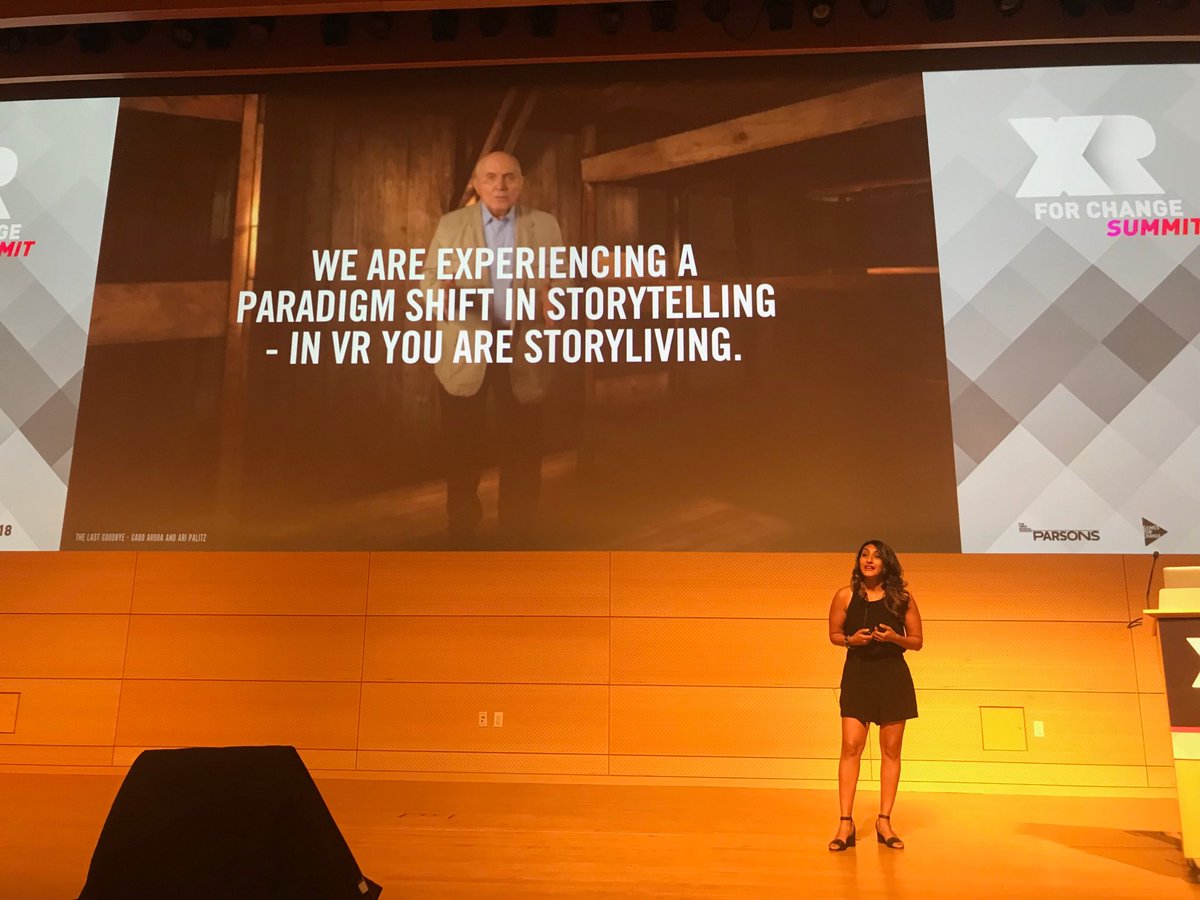 mr_isaacs's tweet image. “We are experiencing a paradigm shift in storytelling - in #VR you are storyliving” #xr4c #g4c18 #g4c @g4c #arvrinedu