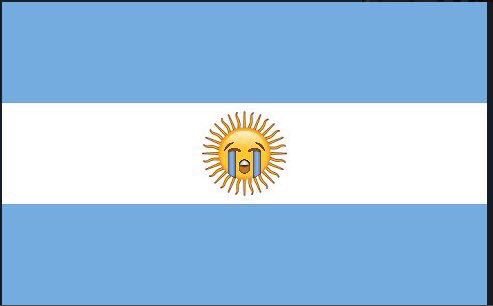 NoWonder_Woman's tweet photo. Argentina fans after their loss vs Argentina fans looking at Portugal struggle https://t.co/qNZfHvf3wc