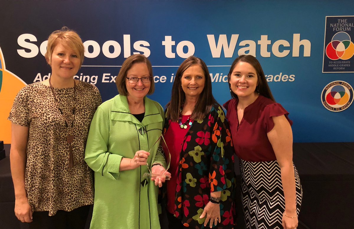 ButterfieldTMS's tweet image. Butterfield Trail Middle School recognized in Washington D.C. as a National School to Watch! Great work by students, staff, families and Van Buren community. Congratulations!