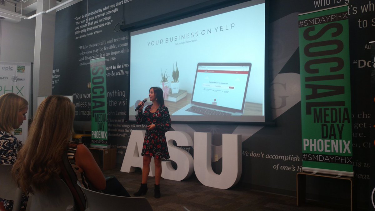 RyanAndrewBoyd's tweet image. .@LocalBizPartner is here and, wow, there is a lot more on and to @Yelp than I knew! #SMDayPHX