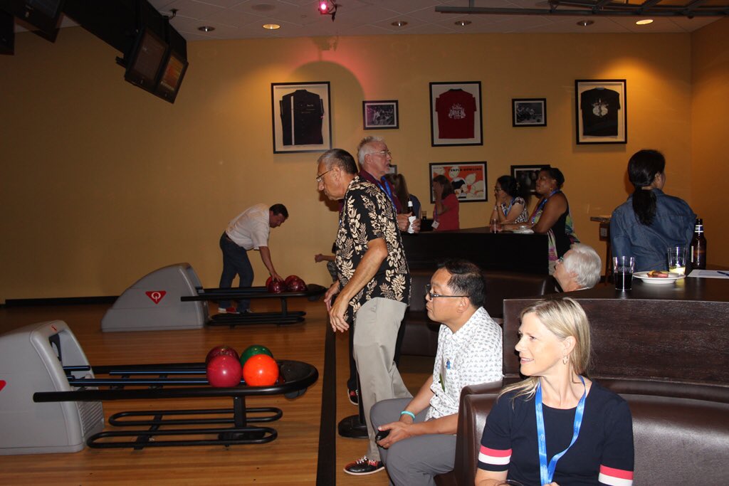 SEASRABRF's tweet photo. Opening Reception Bowling Tournament sponsored by Illumina https://t.co/6ebgdm4z60