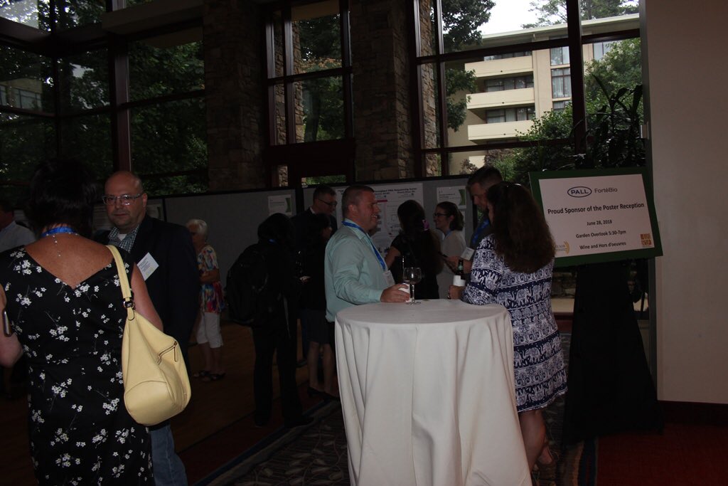 SEASRABRF's tweet photo. Poster Reception sponsored by Pall ForteBio https://t.co/njNAtRRNpu