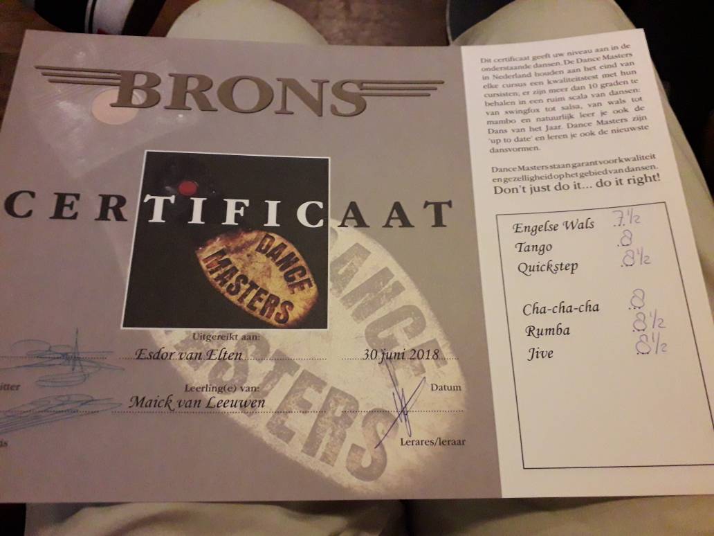 EsdorvanElten's tweet image. Blijkbaar deden we iets goed ;)
#afdansen