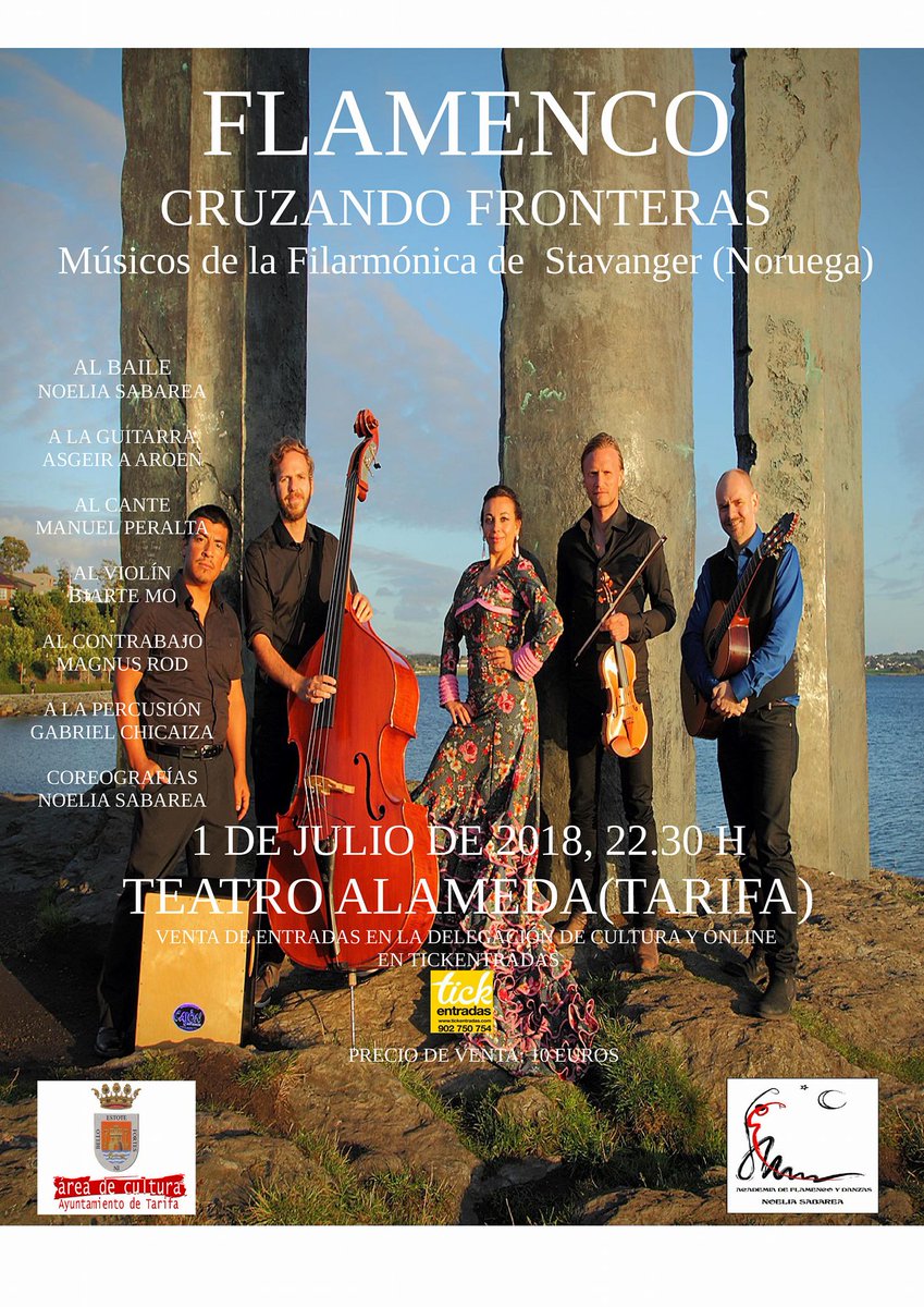 NoeliaSabarea's tweet photo. Mañana a las 22.30h os espero en el #teatroalameda de #Tarifa para disfrutar de "Cruzando Fronteras", no faltéis!! #Flamenco #Espectaculos #Noruega #NoeliaSabarea https://t.co/FRlN3jDjG3